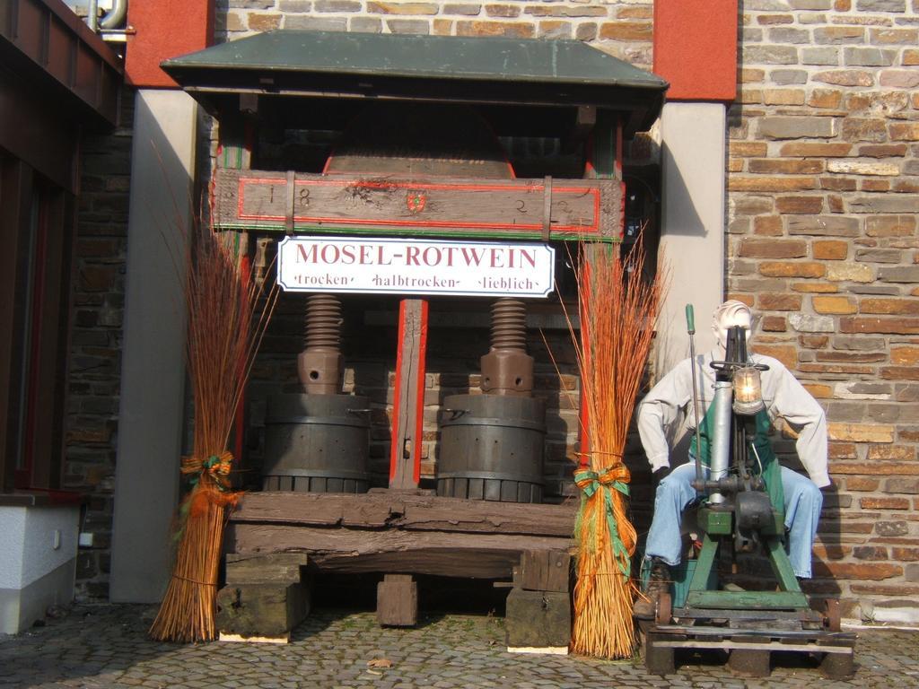 Wein- Und Gaestehaus St. Aldegundishof Sankt Aldegund Kültér fotó